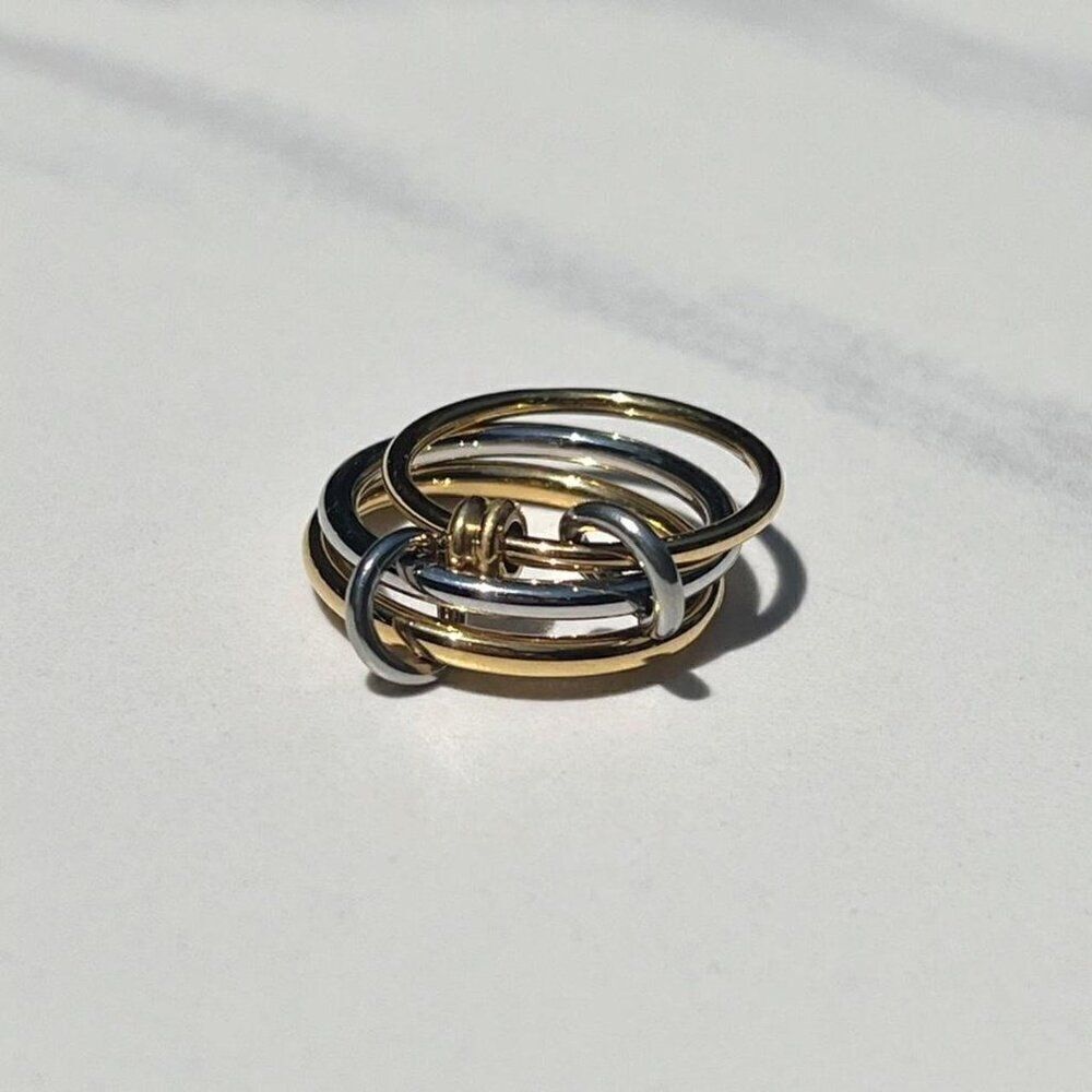 New! “Jaclyn” Mixed Metal 3-in-1 Ring